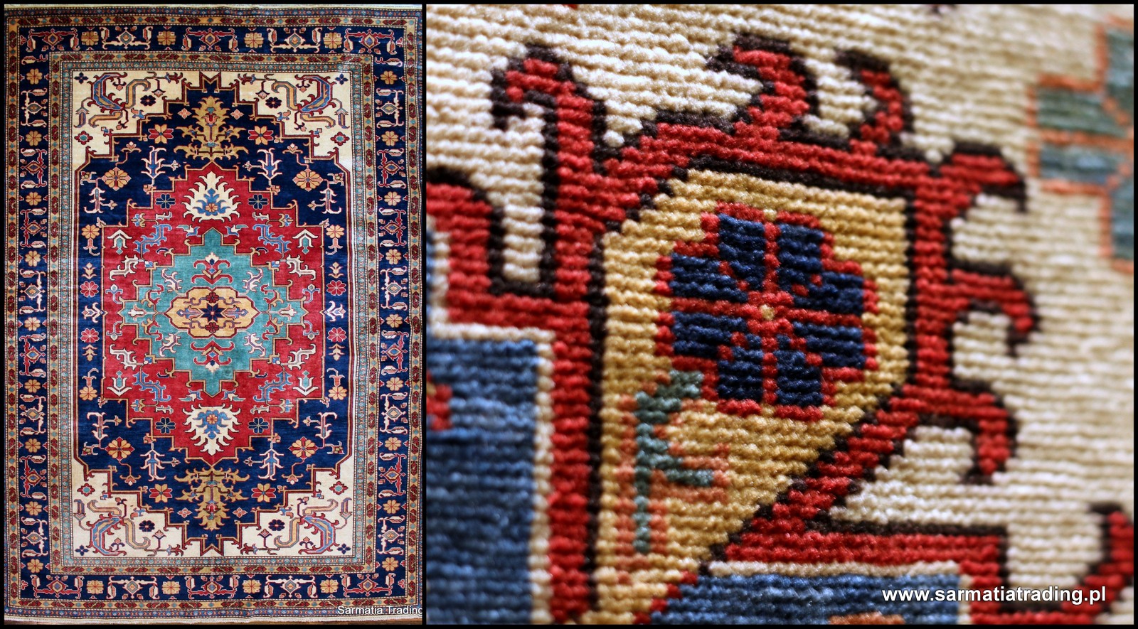 Kazak dywan wełniany