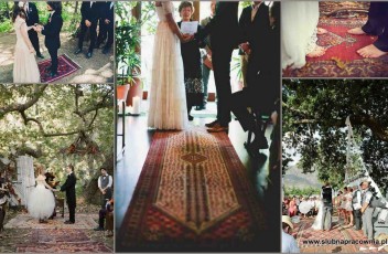 dywany do ślubu